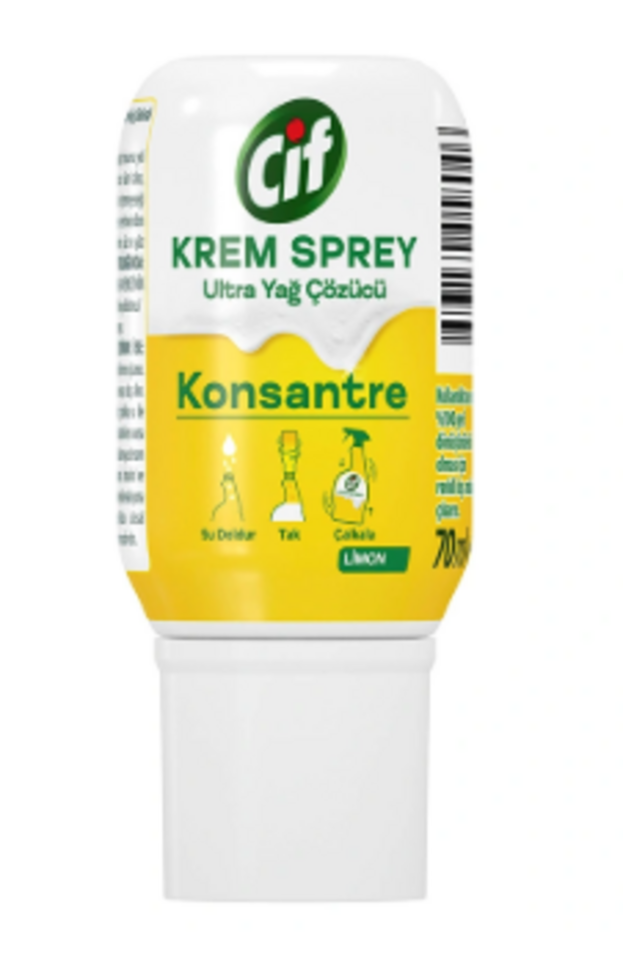 CİF KREM SPREY ULTRA YAĞ ÇÖZÜCÜ KONSANTRE 70 ML